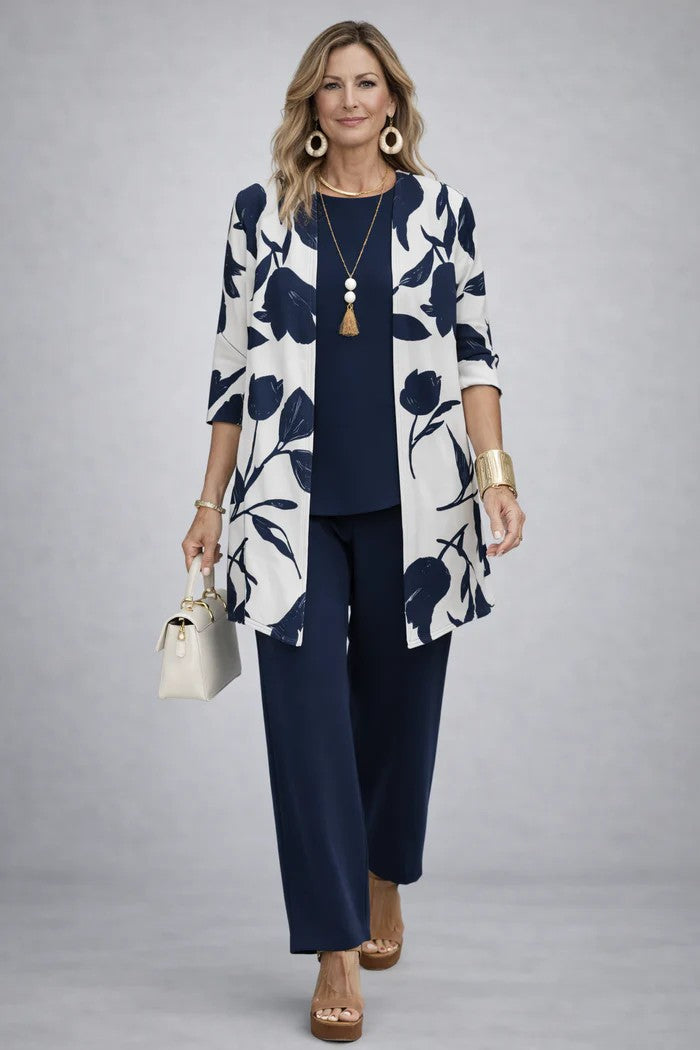 Adelaide | Three-Piece Cardigan Set