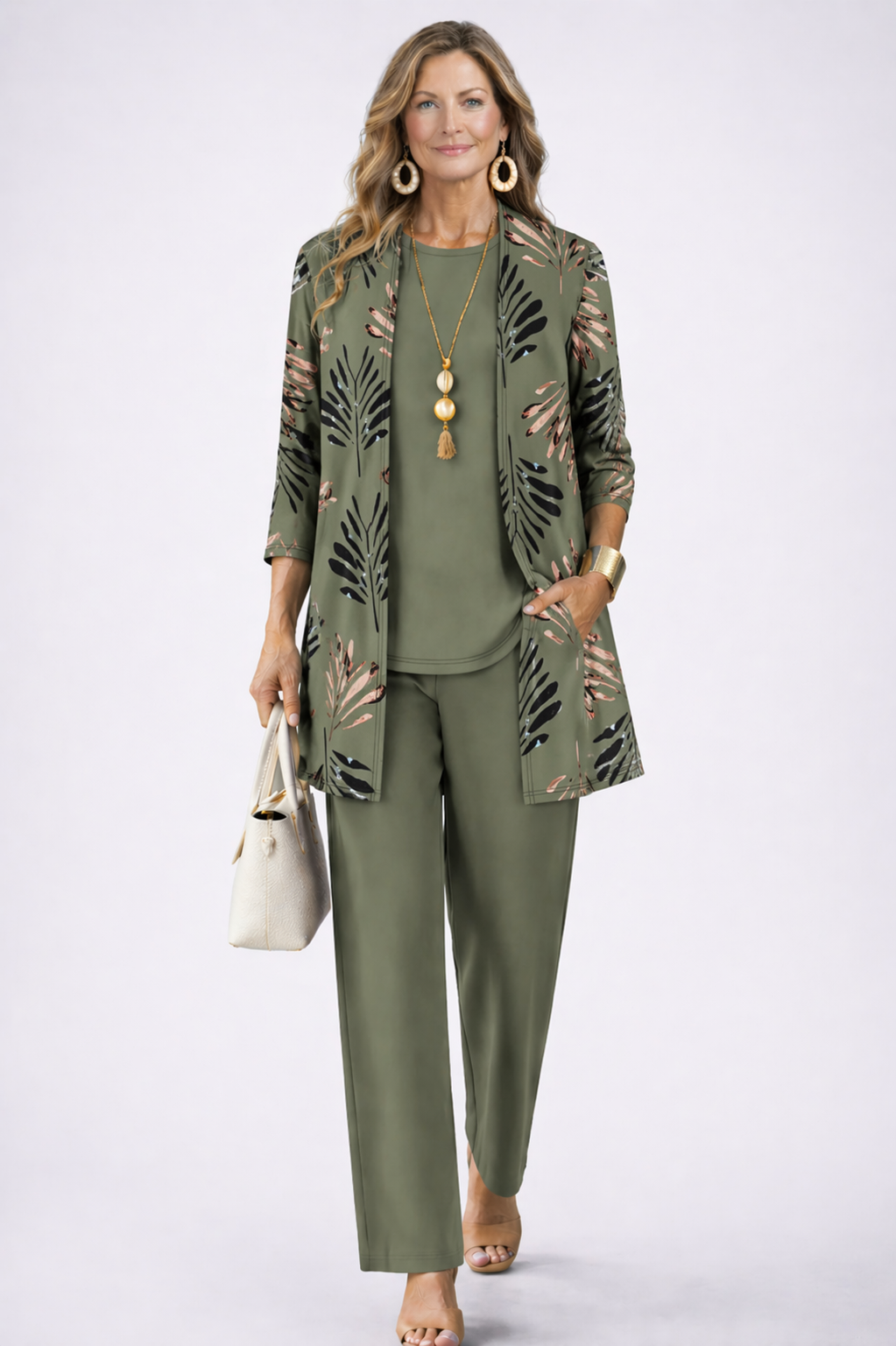 Adelaide | Three-Piece Cardigan Set