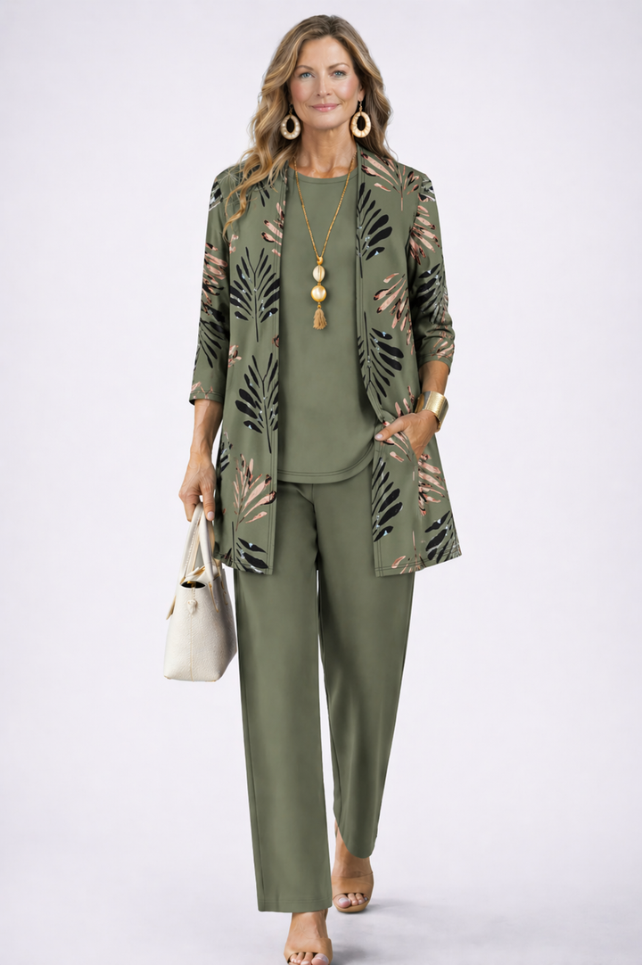 Adelaide | Three-Piece Cardigan Set