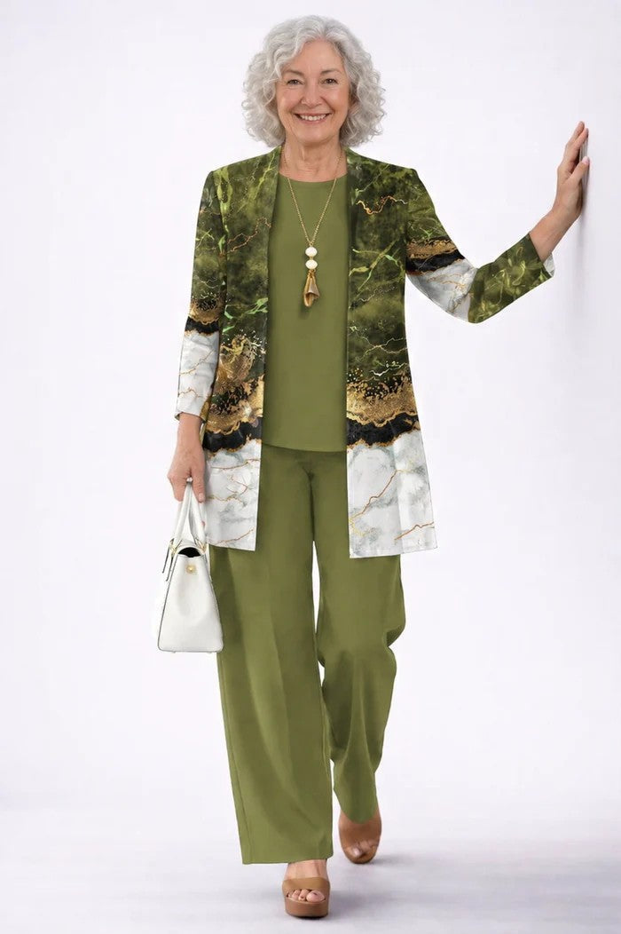 Adelaide | Three-Piece Cardigan Set