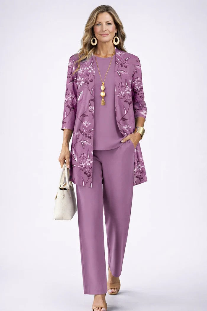 Adelaide | Three-Piece Cardigan Set