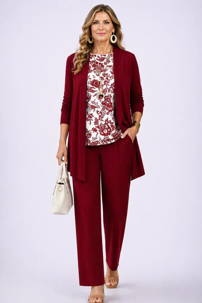 Adelaide | Three-Piece Cardigan Set