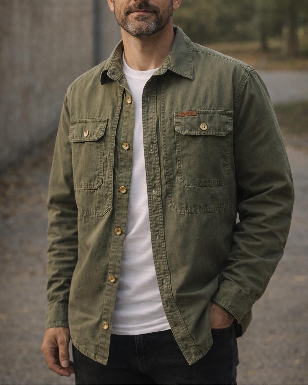 Albert | Double-Pocket Utility Overshirt