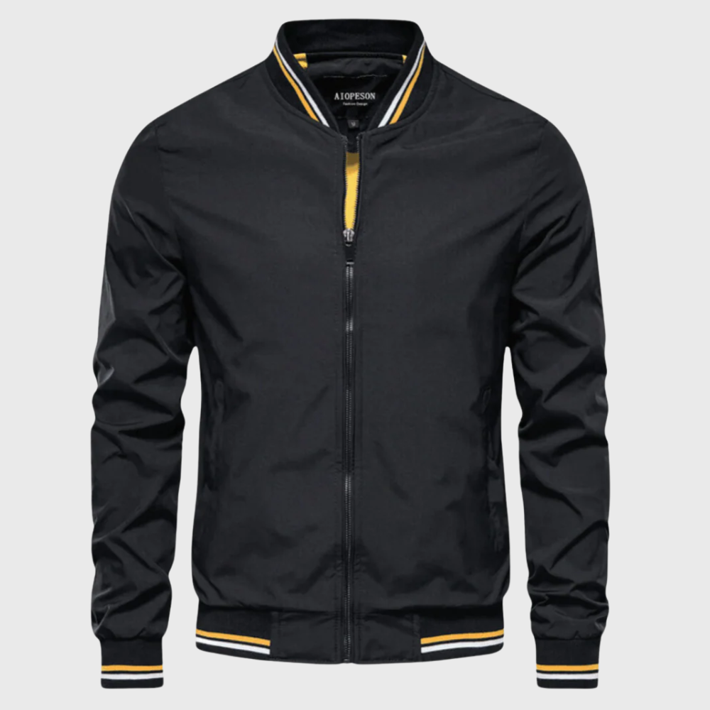 Alden | Classic Bomber Jacket with Refined Finish