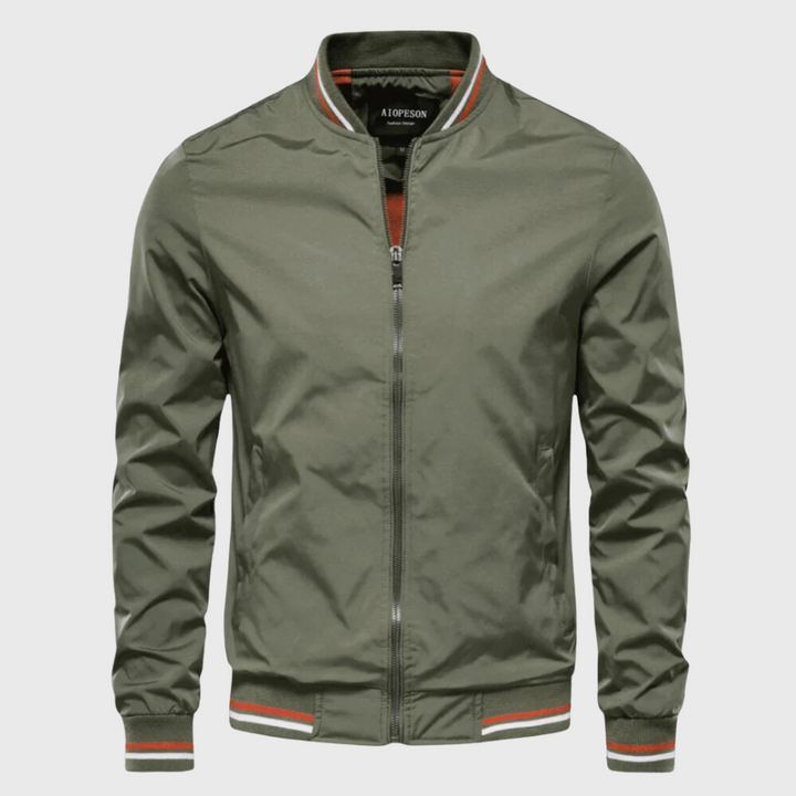 Alden | Classic Bomber Jacket with Refined Finish