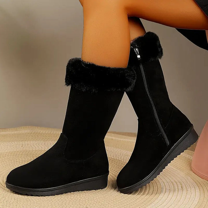 Alena | Leather Orthopedic Winter Boots