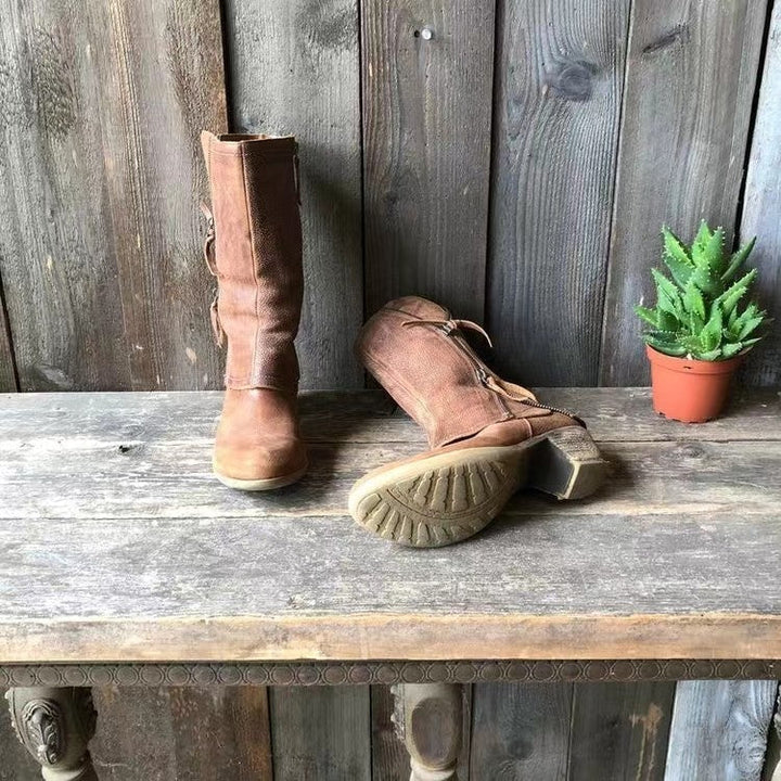 Almera | Timeless Leather Boots