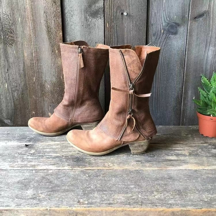 Almera | Timeless Leather Boots