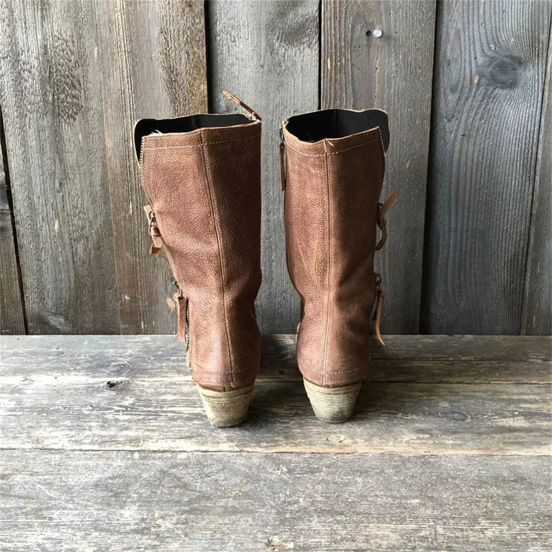 Almera | Timeless Leather Boots