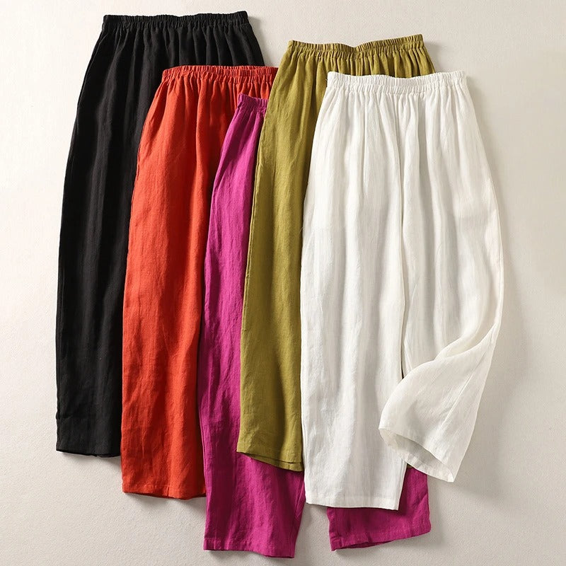 Amara | Airy Linen Pants for Everyday Ease