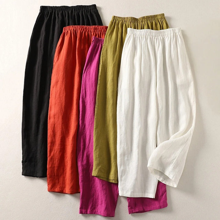 Amara | Airy Linen Pants for Everyday Ease