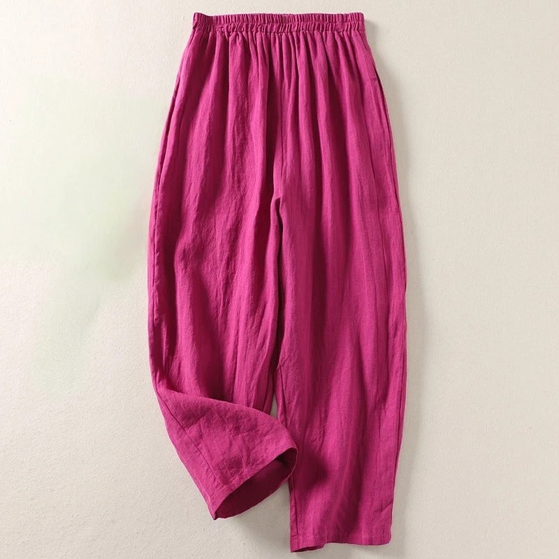 Amara | Airy Linen Pants for Everyday Ease