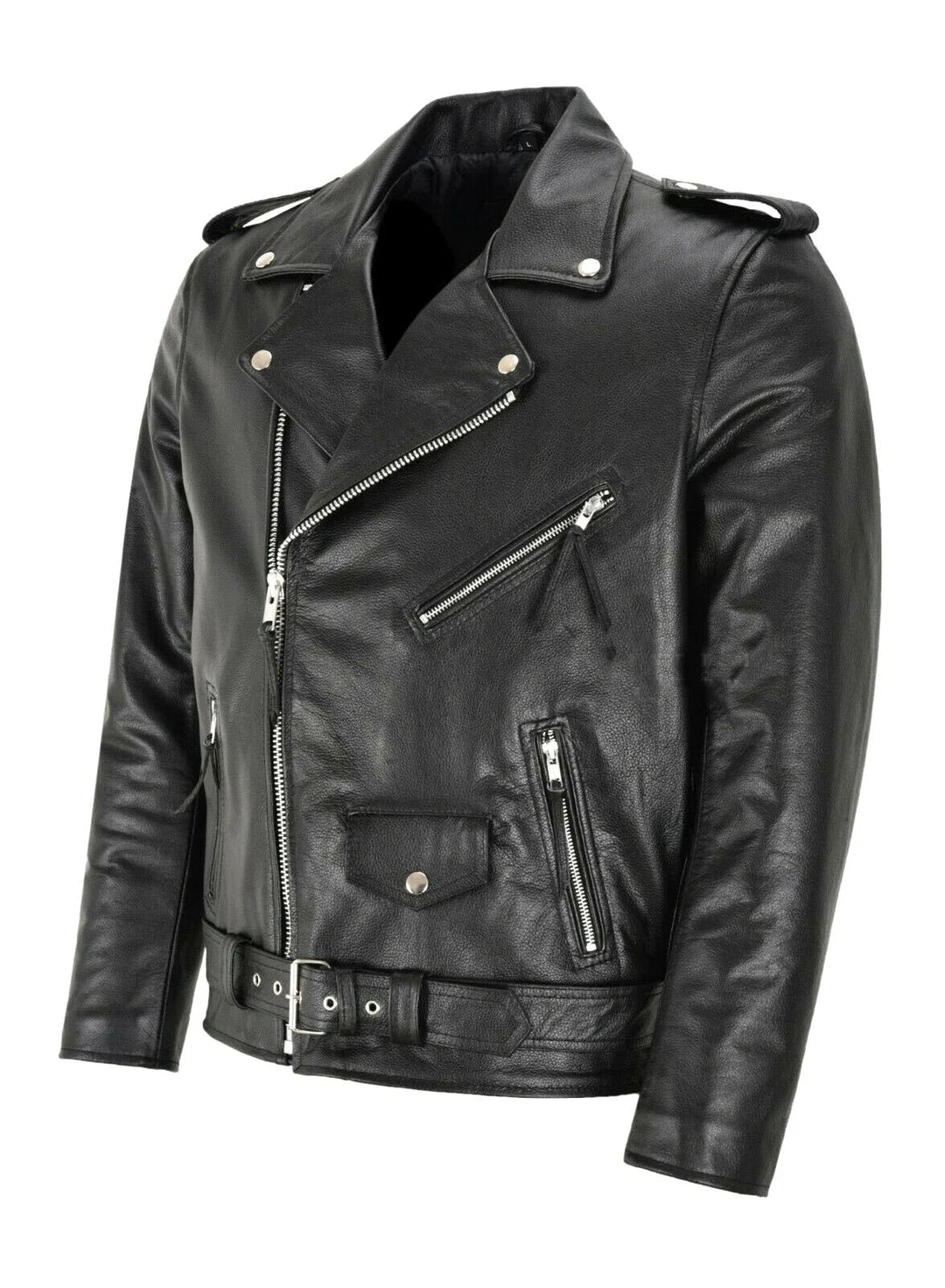 Andrei | Timeless Leather Bomber Jacket