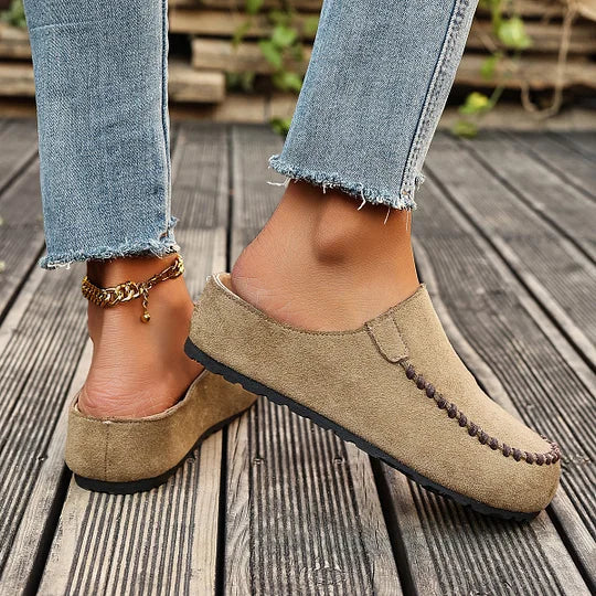 Arabella | Vintage Orthopaedic Leather Mules