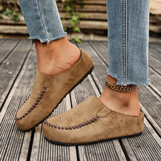 Arabella | Vintage Orthopaedic Leather Mules