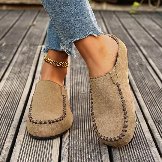 Arabella | Vintage Orthopaedic Leather Mules