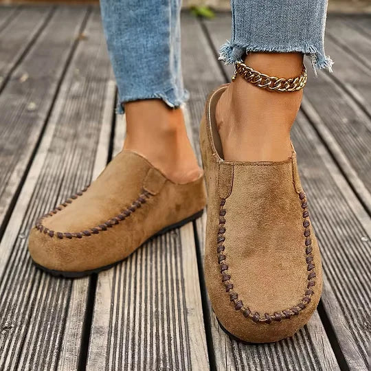 Arabella | Vintage Orthopaedic Leather Mules
