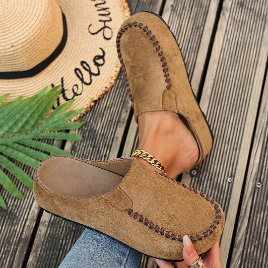 Arabella | Vintage Orthopaedic Leather Mules