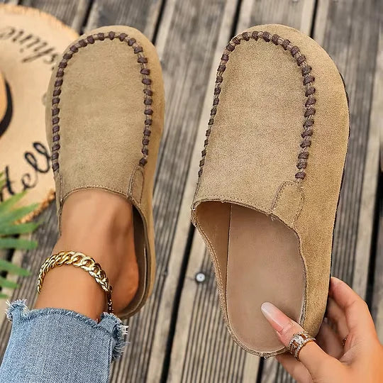 Arabella | Vintage Orthopaedic Leather Mules