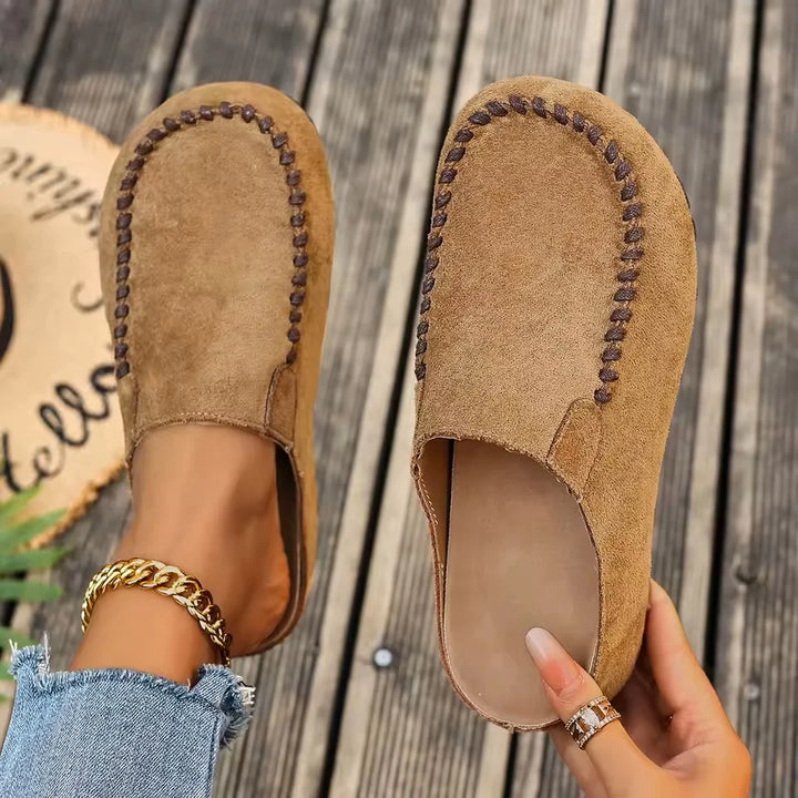 Arabella | Vintage Orthopaedic Leather Mules