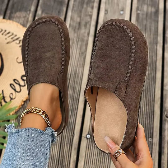 Arabella | Vintage Orthopaedic Leather Mules