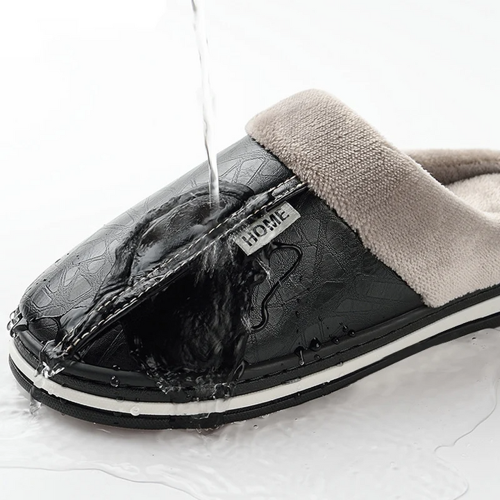 Brooks | Warm Padded House Slippers