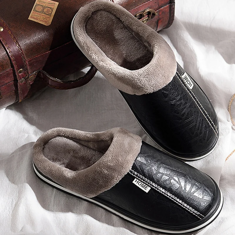 Brooks | Warm Padded House Slippers