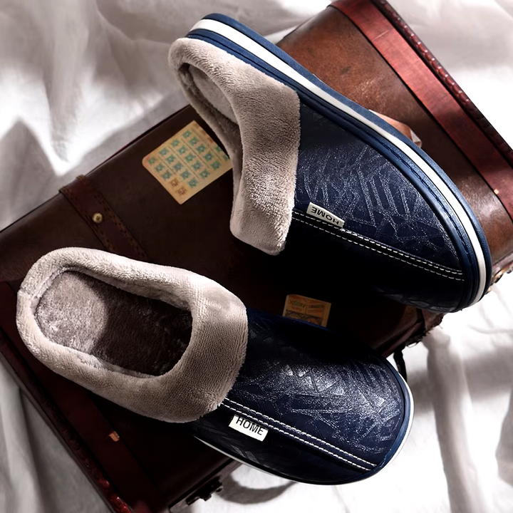 Brooks | Warm Padded House Slippers