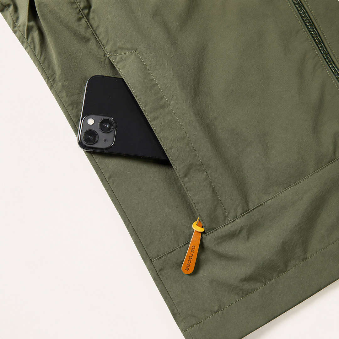 Bryce | Lightweight Windproof Hooded Jacket