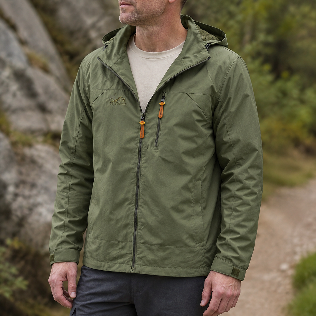 Bryce | Lightweight Windproof Hooded Jacket