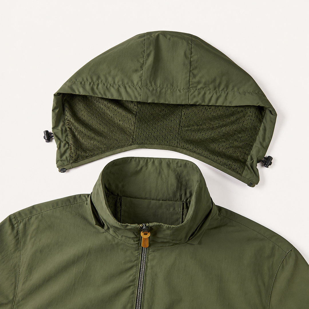 Bryce | Lightweight Windproof Hooded Jacket