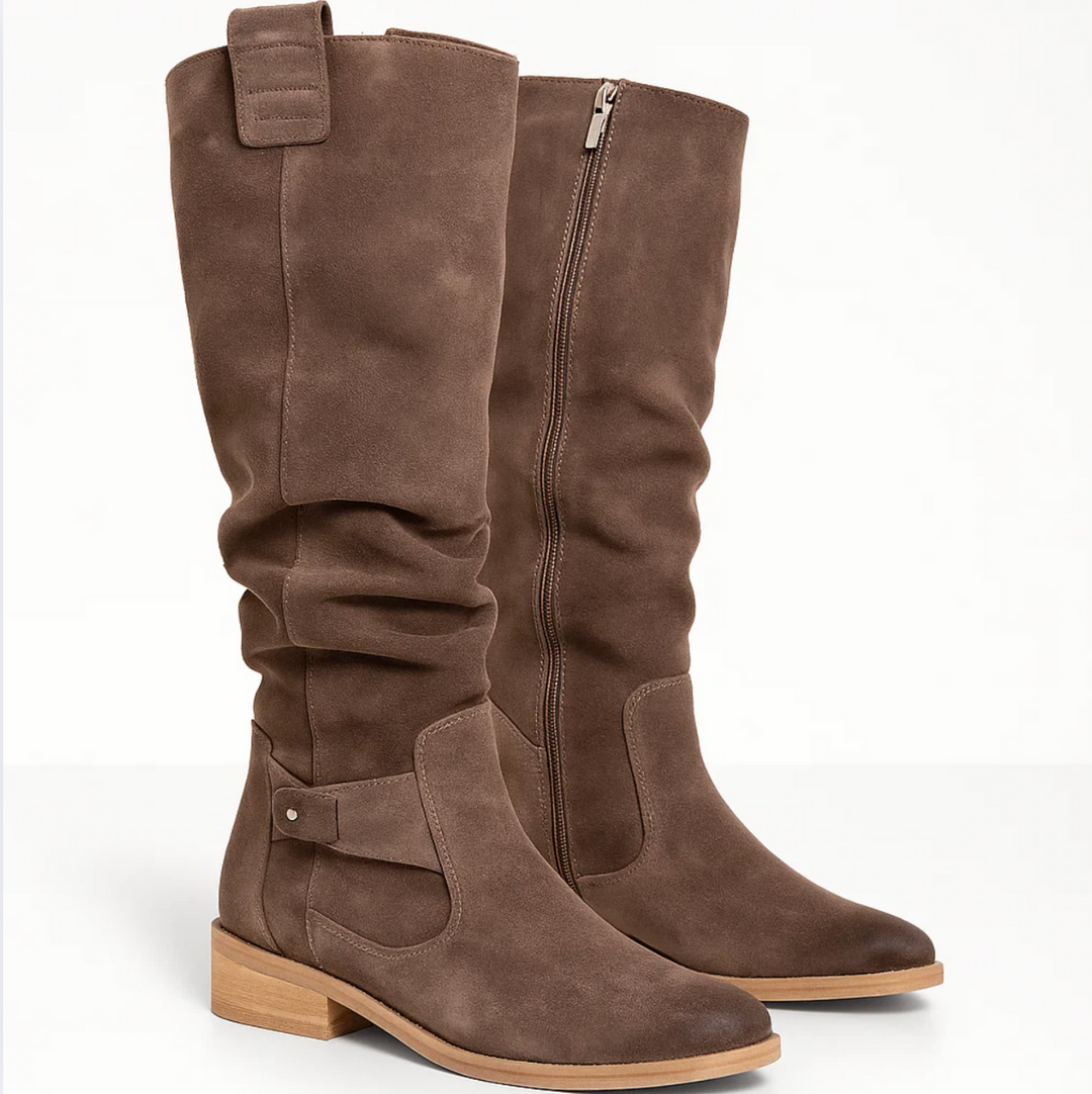 Brynn | Elegant Suede Boots for Every Occasion
