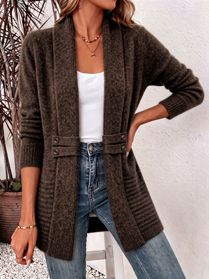 Caddie | Cozy Knitted Summer Cardigan