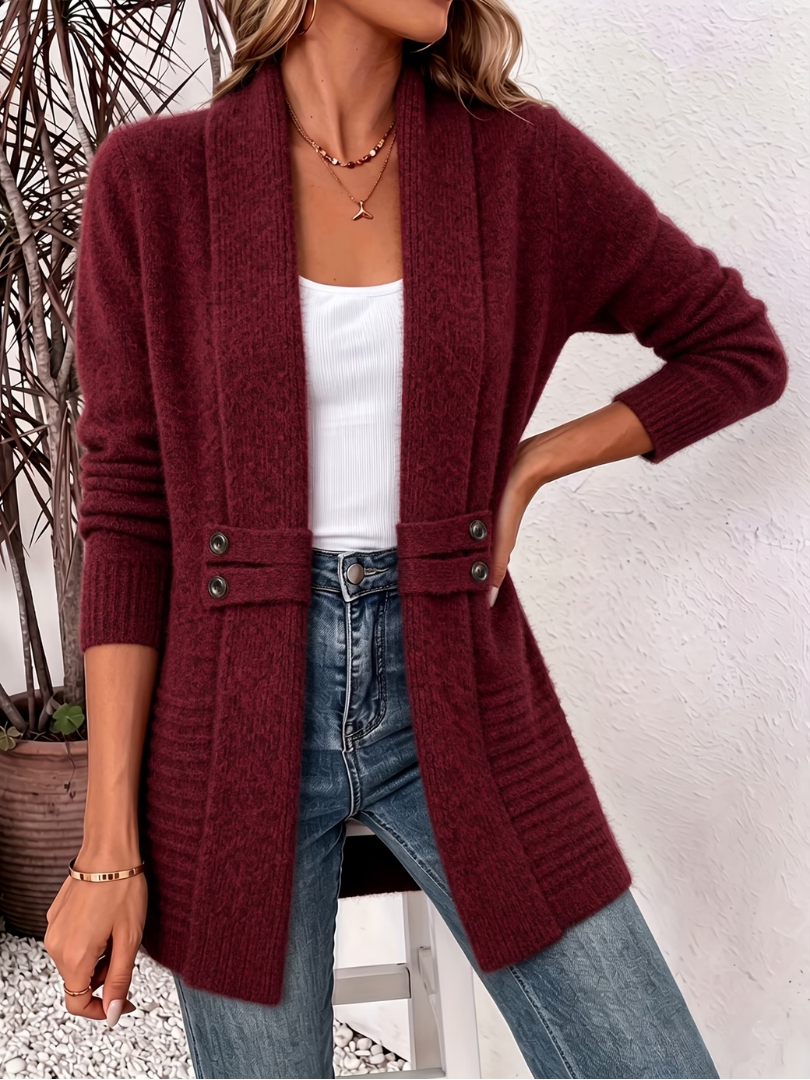 Caddie | Cozy Knitted Summer Cardigan