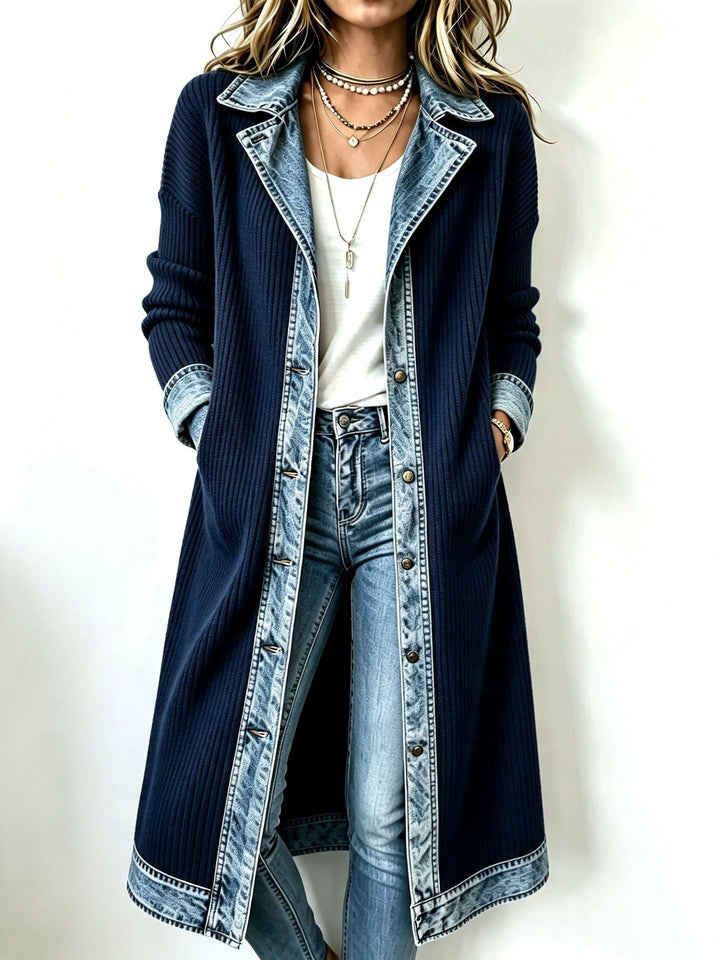 Camryn | Ribbed Knit Long Cardigan
