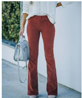 Carlia | Corduroy Flare Pants