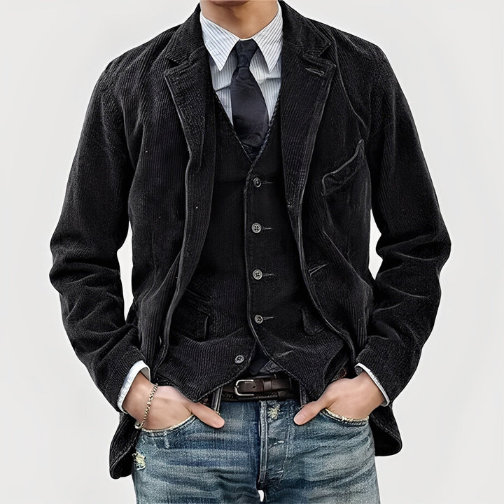 Carlo | Vintage Jacket and Vest Set