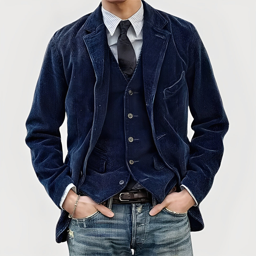 Carlo | Vintage Jacket and Vest Set