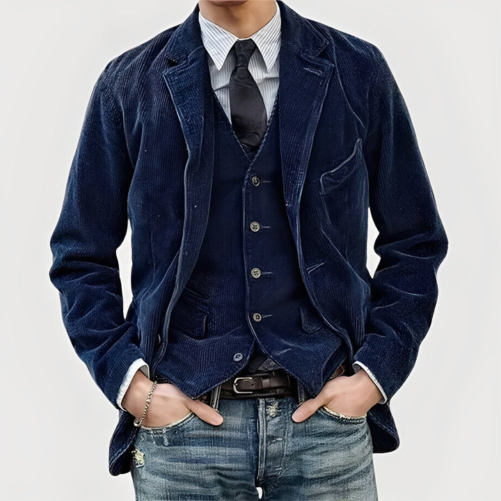 Carlo | Vintage Jacket and Vest Set