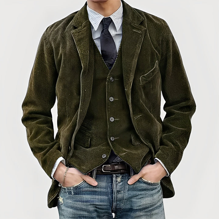 Carlo | Vintage Jacket and Vest Set