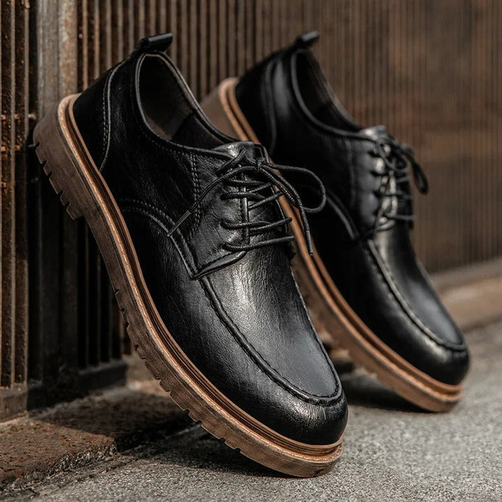 Cedie | Low-Cut Genuine Leather Shoes