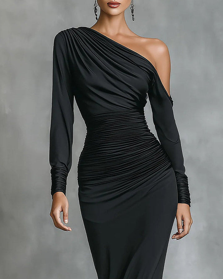 Celina | One-Shoulder Maxi Dress