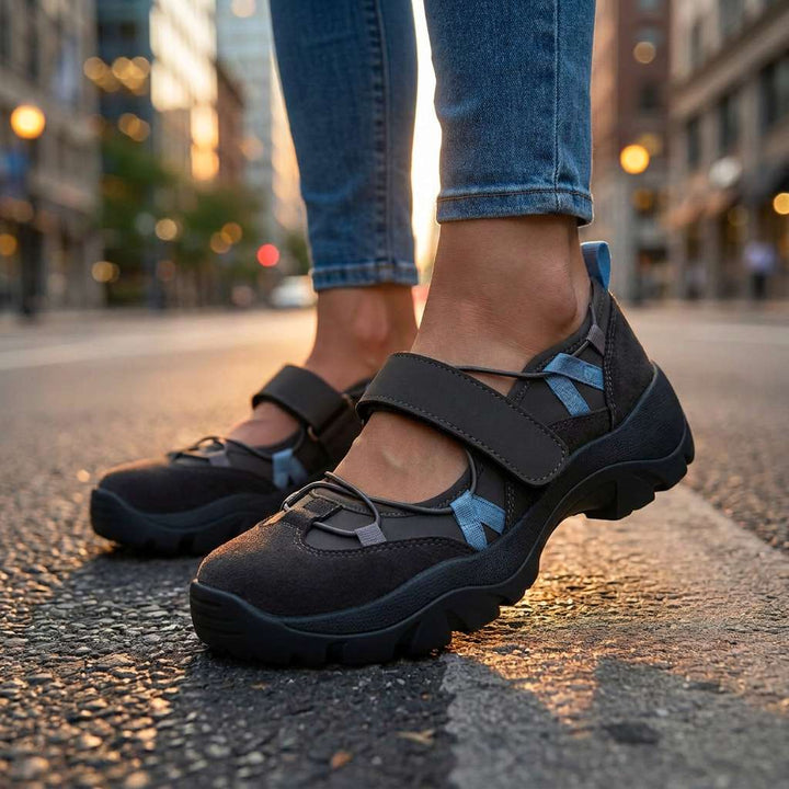 Claudia | Velcro Comfort Loafers