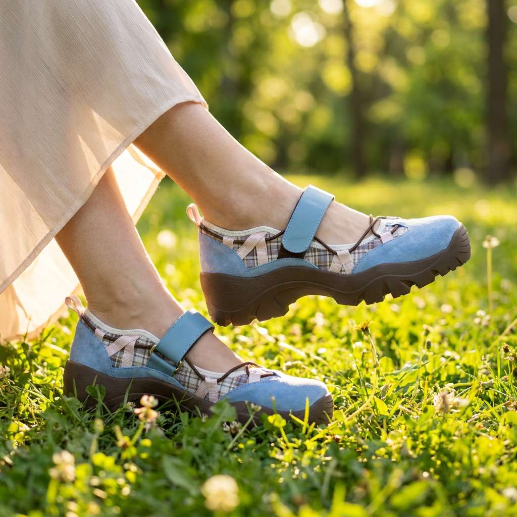Claudia | Velcro Comfort Loafers