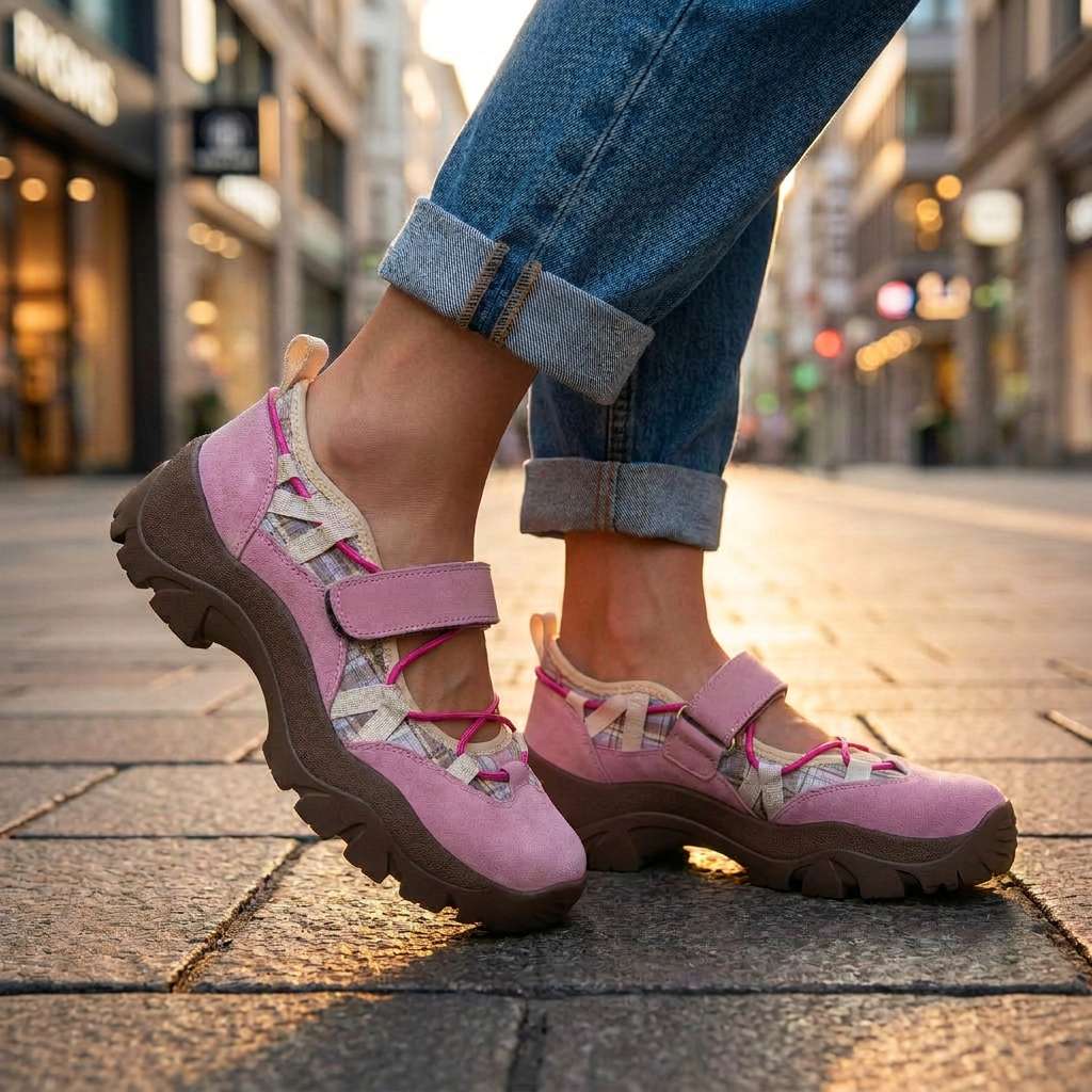 Claudia | Velcro Comfort Loafers