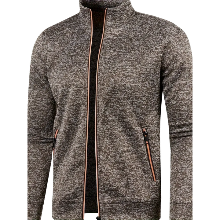 Clint | Classic Zip-Up Knit Jacket