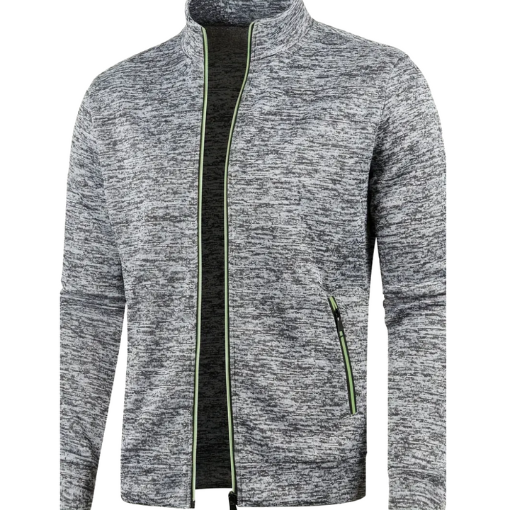 Clint | Classic Zip-Up Knit Jacket