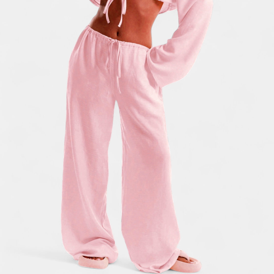 Corie | Relaxed Wide Leg Casual Pants