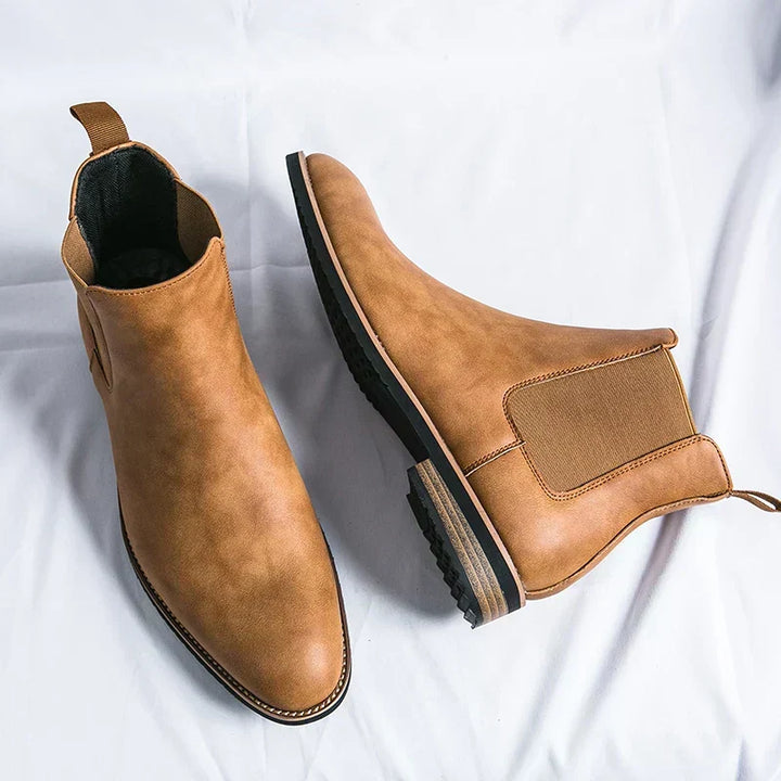 Cosmo | Chelsea Leather Boots