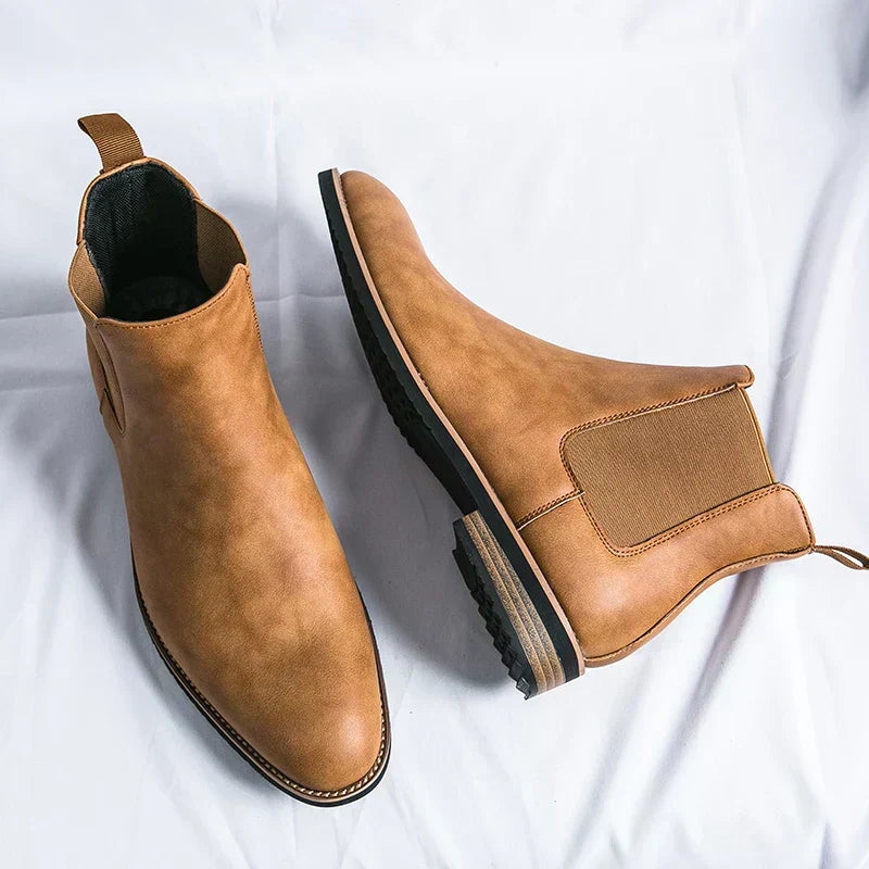 Cosmo | Chelsea Leather Boots